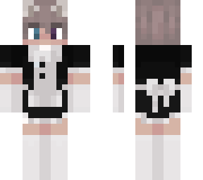 jay in maid dress with cat ears