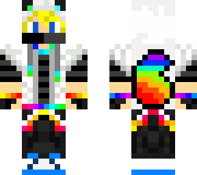 my boi rainbow fox boy (blue shoes)