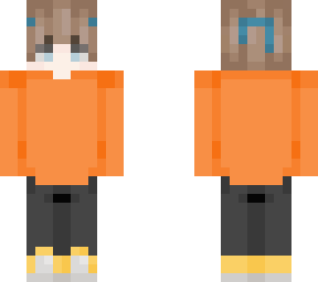 orange shirt guy with headband
