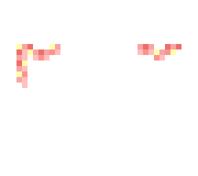 pastel red scarf w/ little stars