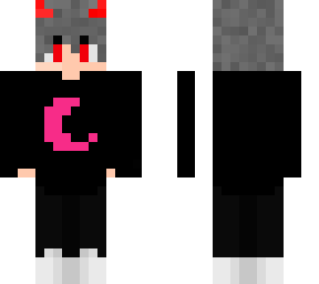 pink moon demon boy