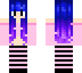 popular galxey hair girl