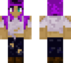 purple e-girl