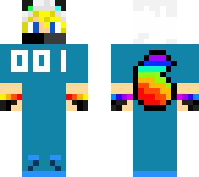 rainbow fox boy from squid game