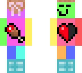 rainbow skin