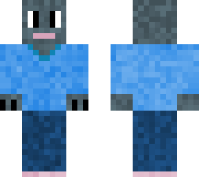 rat in blue