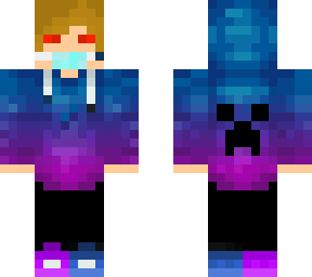 red-eyed creeper boy with mask