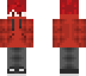 red hoodie boy