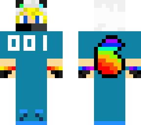 this is the real rainbow fox boy from squidgame