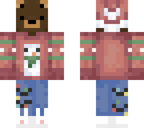 xmas bear recolor + face