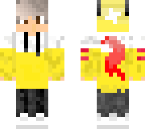 yellow custom hoodie boy
