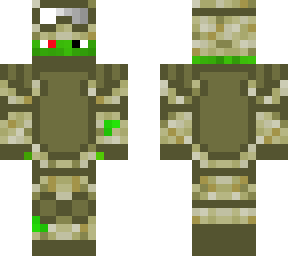 zombiefied soldier