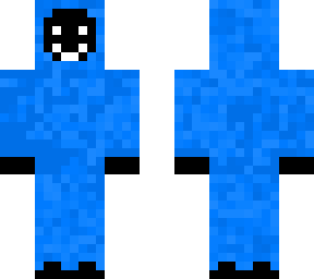 black man in blue jacket