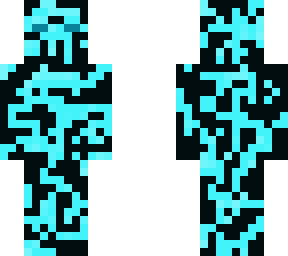 blue and black