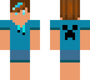 blue crepper skin
