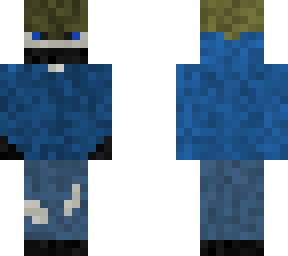 blue hoodie