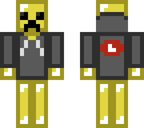 gold creeper in hoodie (final cr4sh3ryt skin)