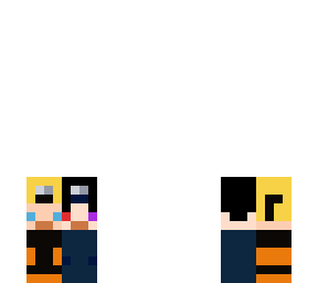 mini naruto and sasuke