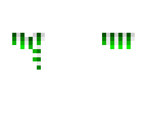 ob - candy cane green scarf