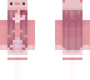 pink axolotl classic girl