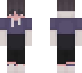 purple flowers boy