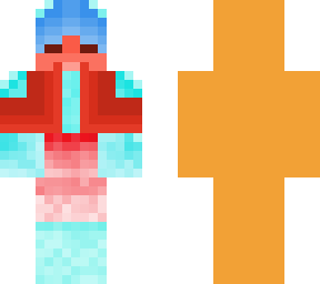 red and blue robot