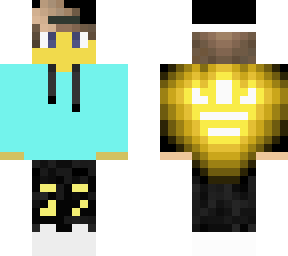 sick yellow hoodie skin