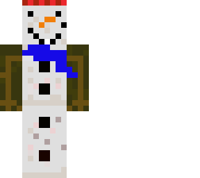 snow man skin