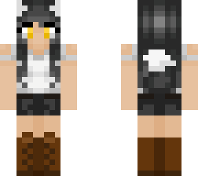 survival wolf girl