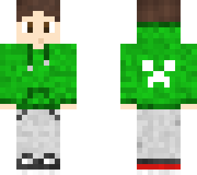 taylor w/green hoodie w/creeper
