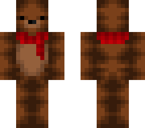 teddy bear w/ red scarf