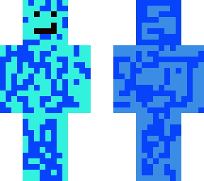 the blue