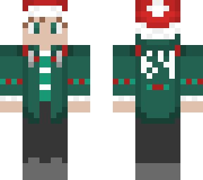 xmas hoodie hat guy