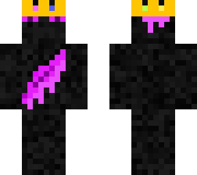 bleeding enderman with crown