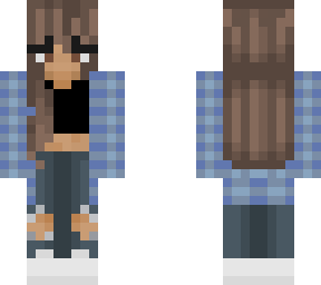 blue girl