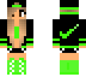 chick green nike