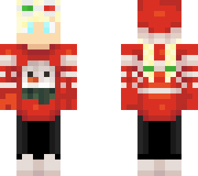 christmas hoodie girl