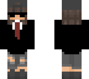 cool suit girl