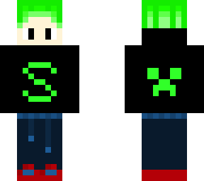 custom skin for my bro's bday! (effects)