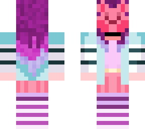 cute bear mask girl