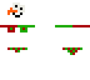 dark eyes snowman