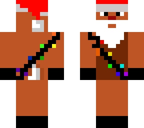 father christmas rain deer