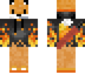 Fire Fox | Minecraft Skin