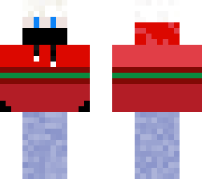 guy in a red hoodie