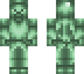 metallic green steve