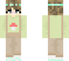 mushroom dungerees <3