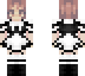 ochako uraraka in a maid dress