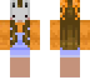 orange bunny