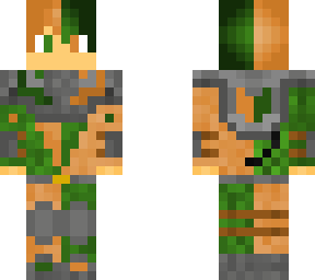 orange green boy