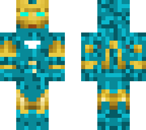 perfected blue iorn man